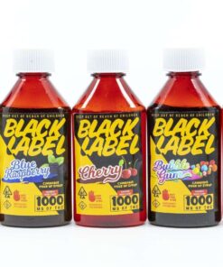 Black label 1000mg thc syrup